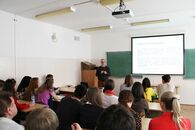 Лекция г-на Инго Ланге для студентов факультета иностранных языков и международной коммуникации