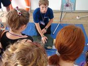 Работа аварийно-спасательного отряда ТвГУ «Terra incognita» на молодежном форуме "Селигер 2014"