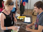 Работа аварийно-спасательного отряда ТвГУ «Terra incognita» на молодежном форуме "Селигер 2014"