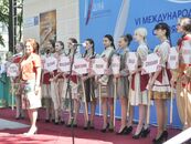 Праздничное шествие, посвященное «Дням славянской письменности и культуры». Церемония открытия памятника «Кирилла и Мефодия»
