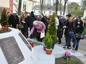 Торжественное возложение цветов к Стеле погибшим в годы Великой Отечественной войны сотрудникам университета