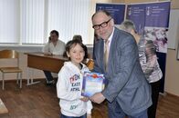 Церемония награждения победителей Тверского турнира по информатике для школьников «Шмель-2014»