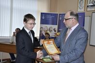 Церемония награждения победителей Тверского турнира по информатике для школьников «Шмель-2014»