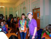 Встреча ректора со студентами-волонтерами