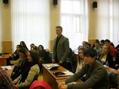 Встреча студентов ТвГУ с профессором Ныгусие Кассае