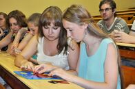 Мастер-класс по решению головоломок от руководителей компании «Планета головоломок» Владимира Красноухова и Ирины Новичковой