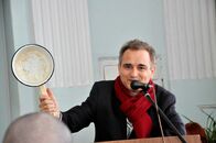 Доклад преподавателя Марбургского университета Х.А. Виганда на пленарном заседании Международной студенческой научной конференции на факультете иностранных языков и международной коммуникации