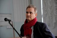 Доклад преподавателя Марбургского университета Х.А. Виганда на пленарном заседании Международной студенческой научной конференции на факультете иностранных языков и международной коммуникации