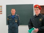 Студенты факультета географии и геоэкологии на экскурсии в пожарной части № 4 г. Твери