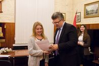 Встреча волонтеров с ректором