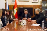 Встреча волонтеров с ректором