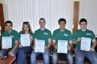 Встреча ректора с волонтерами Международной географической олимпиады iGeo-2015