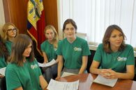 Встреча ректора с волонтерами Международной географической олимпиады iGeo-2015