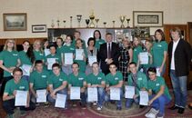 Встреча ректора с волонтерами Международной географической олимпиады iGeo-2015