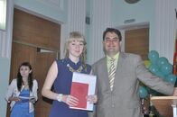 Вручение дипломов выпускникам факультета управления и социологии