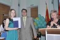 Вручение дипломов выпускникам факультета управления и социологии