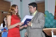 Вручение дипломов выпускникам факультета управления и социологии