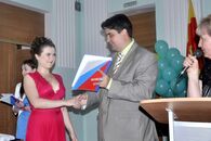 Вручение дипломов выпускникам факультета управления и социологии