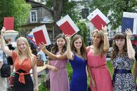 Вручение дипломов выпускникам факультета управления и социологии