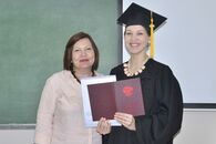 Вручение дипломов выпускникам факультета иностранных языков и международной коммуникации