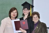 Вручение дипломов выпускникам факультета иностранных языков и международной коммуникации