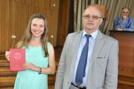 Вручение дипломов выпускникам Института педагогического образования