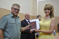 Вручение дипломов выпускникам юридического факультета