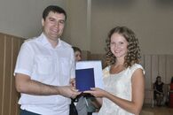 Вручение дипломов выпускникам юридического факультета