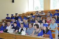 Вручение дипломов выпускникам химико-технологического факультета