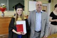 Вручение дипломов выпускникам химико-технологического факультета