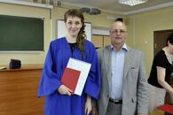 Вручение дипломов выпускникам химико-технологического факультета