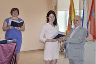 Вручение дипломов выпускникам биологического факультета