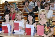 Вручение дипломов выпускникам физико-технического факультета