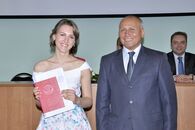 Вручение дипломов выпускникам направления "Международные отношения". Выпуск 2015