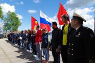 Военно-патриотический сбор-поход, посвящённый 70-летию Победы