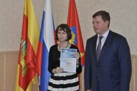 Вручение сертификатов лучшим волонтерам Кубка Европы по дзюдо среди кадетов