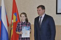 Вручение сертификатов лучшим волонтерам Кубка Европы по дзюдо среди кадетов