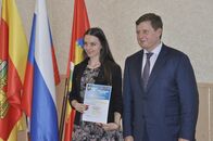 Вручение сертификатов лучшим волонтерам Кубка Европы по дзюдо среди кадетов