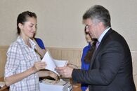 Вручение удостоверений студентам ТвГУ - федеральным общественным наблюдателям ЕГЭ