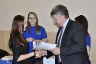 Вручение удостоверений студентам ТвГУ - федеральным общественным наблюдателям ЕГЭ