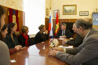 Визит итальянской делегации к ректору ТвГУ