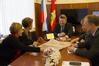 Визит итальянской делегации к ректору ТвГУ