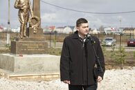 Открытие мемориала Воину-освободителю в ТвГУ