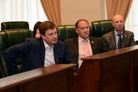 Профессор Белоцерковский прочитал лекцию в стенах областного парламента