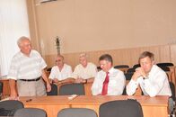 Рабочая встреча депутата ГД, зам. председателя Комитета ГД по науке и наукоёмким технологиям А.Ю. Русских и ректора ТвГУ, профессора А.В. Белоцерковского по вопросам создания инновационных предприятий на базе имеющихся научных разработок ТвГУ