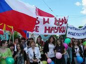 Дни славянской письменности и культуры - крестный ход филологического, исторического, педагогического факультетов