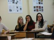 Заседание молодежного «круглого стола», приуроченного к Году Учителя в России по теме «Формирование образа школы и современного учителя в сознании молодёжи средствами массовой информации»