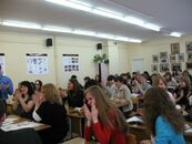 Заседание молодежного «круглого стола», приуроченного к Году Учителя в России по теме «Формирование образа школы и современного учителя в сознании молодёжи средствами массовой информации»