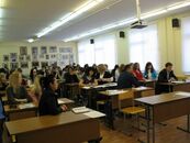 Заседание молодежного «круглого стола», приуроченного к Году Учителя в России по теме «Формирование образа школы и современного учителя в сознании молодёжи средствами массовой информации»