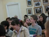 Заседание молодежного «круглого стола», приуроченного к Году Учителя в России по теме «Формирование образа школы и современного учителя в сознании молодёжи средствами массовой информации»